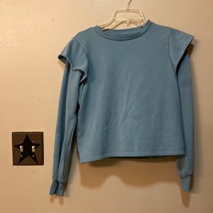 Teal sweatshirt